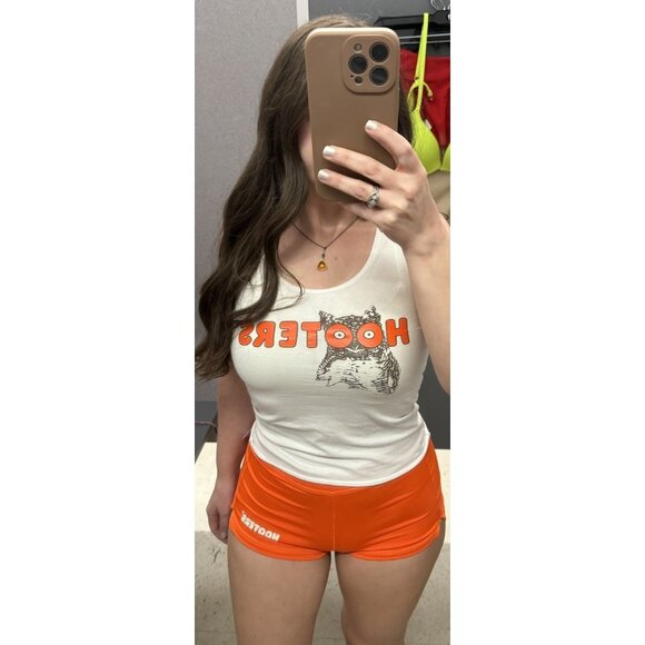 Hooters Tops - Hooters Outfit Size XS Extra Small Tank Top Shorts Bundle